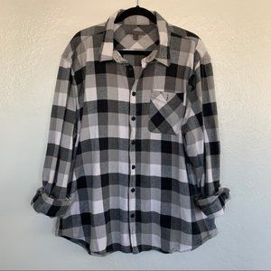Vintage Feel Worn In Grunge 90’s Flannel Shirt